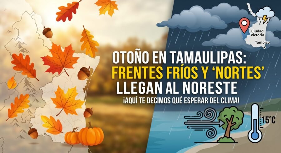 Entrada del Otoño en Tamaulipas 2026: ¿Qué Esperar del Clima en el Noreste?