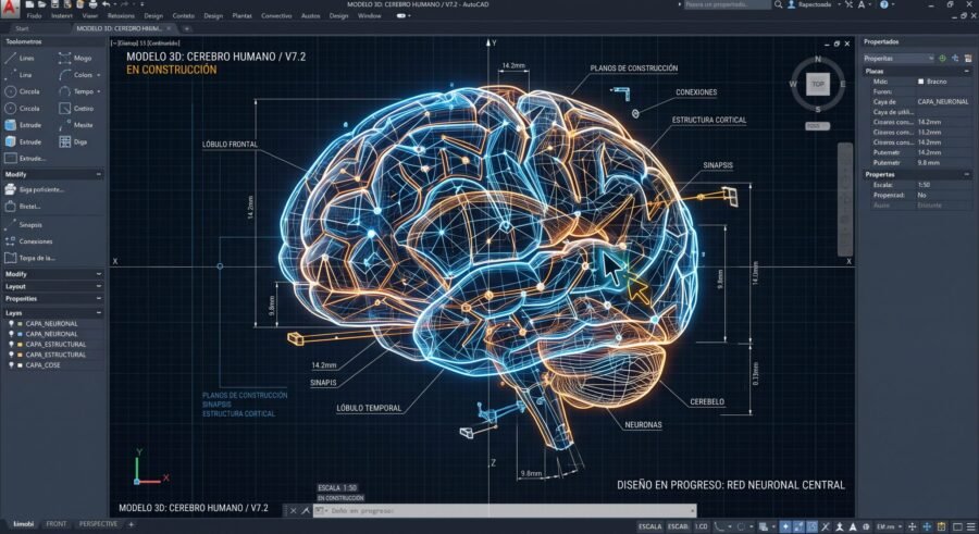 Científicos Descubren que el Cerebro Humano se Forma desde Dos Células Distintas